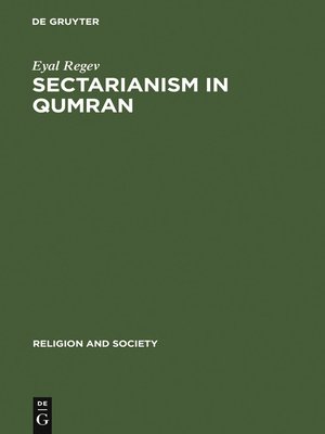 cover image of Sectarianism in Qumran